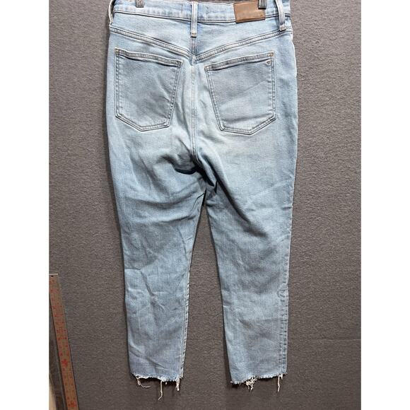 Madewell The Curvy Perfect Vinatge Jean in Coffey Wash Worn-In Edition Size 28 - Picture 6 of 15